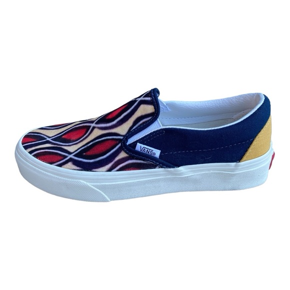 Vans Slip On Shoe Skater Hippie colorful  Women 6.5 Men 5.  NEW - Picture 10 of 11